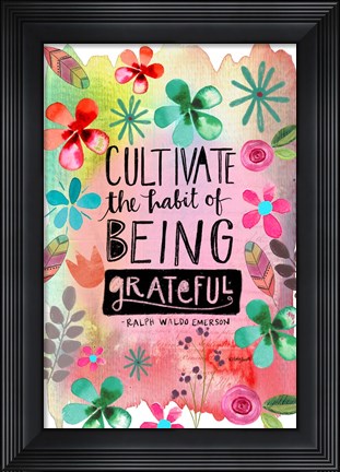 Framed Cultivate Print