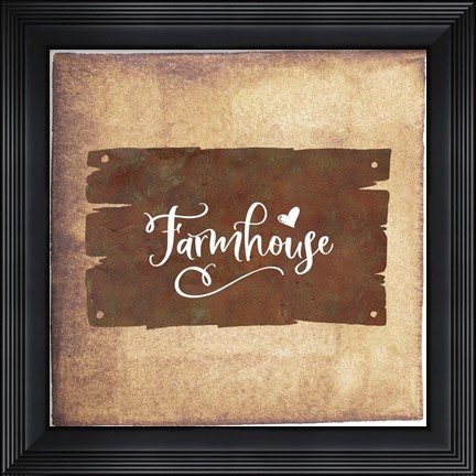 Framed Farmhouse Print