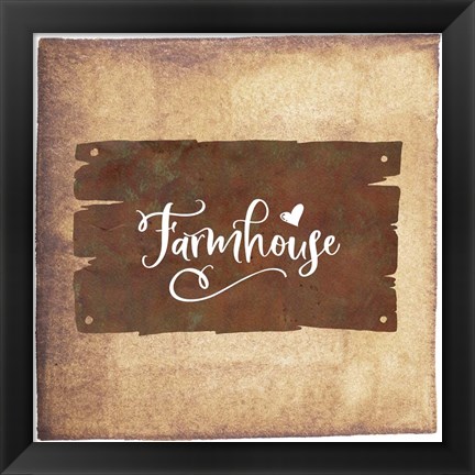 Framed Farmhouse Print