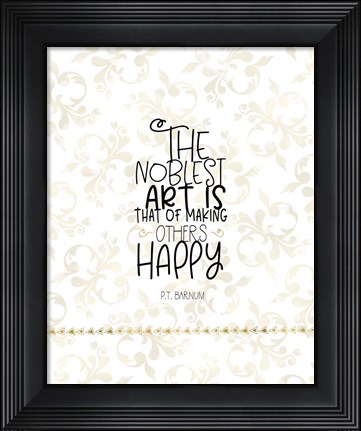 Framed Noblest Art Print