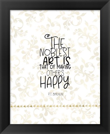 Framed Noblest Art Print