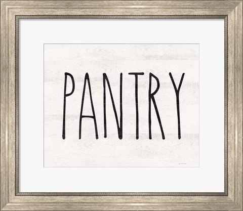 Framed Pantry Print