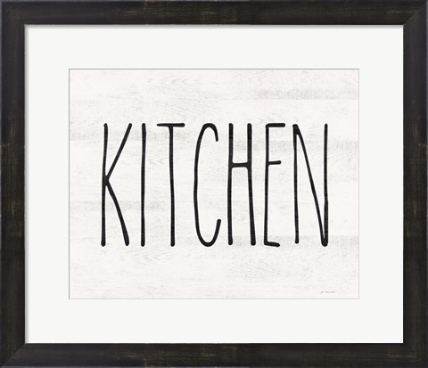 Framed Kitchen Print