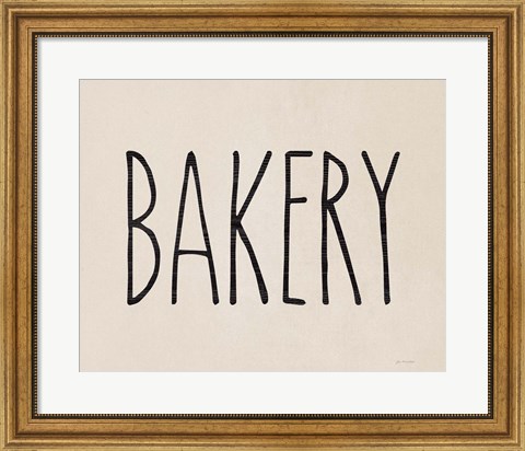 Framed Bakery Print