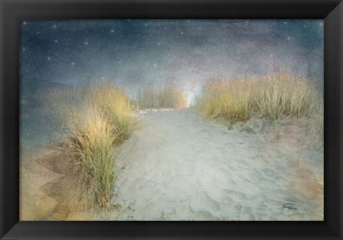 Framed Starlight Beach Print