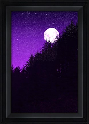Framed Autumn Moon Print
