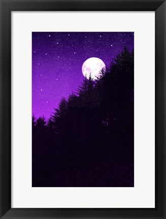 Framed Autumn Moon Print