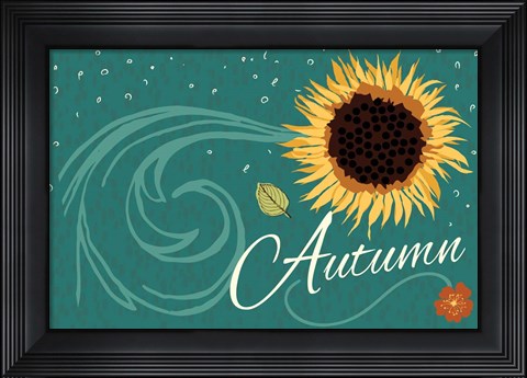 Framed Autumn Print
