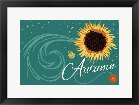 Framed Autumn Print