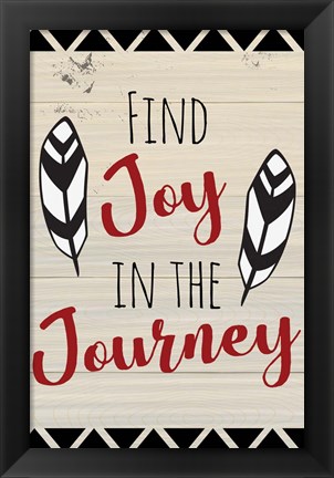 Framed Find Joy in the Journey Print