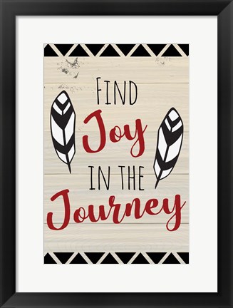 Framed Find Joy in the Journey Print