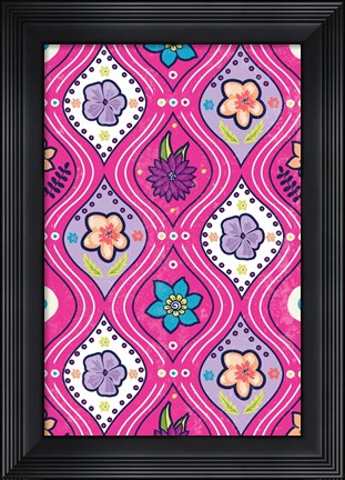 Framed Floral II Print