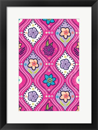 Framed Floral II Print