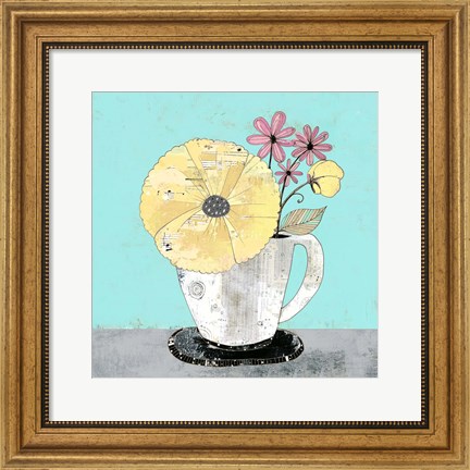 Framed Tea Cup II Print