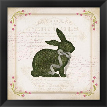 Framed Bunny Print