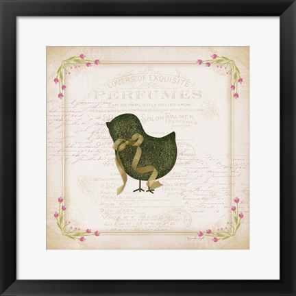 Framed Chick Print