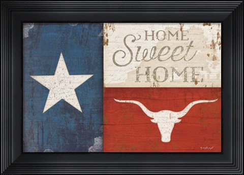 Framed Home Sweet Home Print