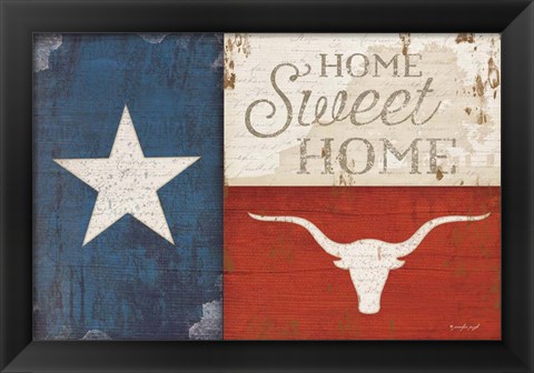 Framed Home Sweet Home Print