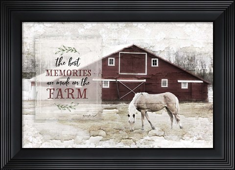 Framed Best Memories Print