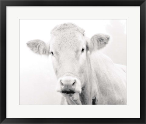 Framed Cow III Print