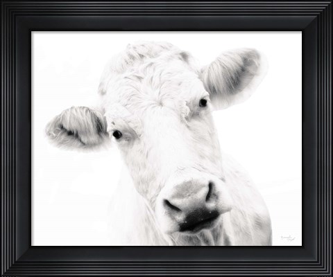 Framed Cow IV Print
