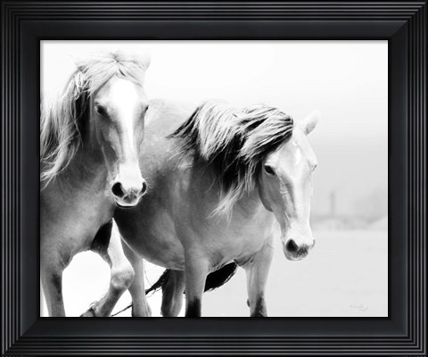 Framed Horse II Print