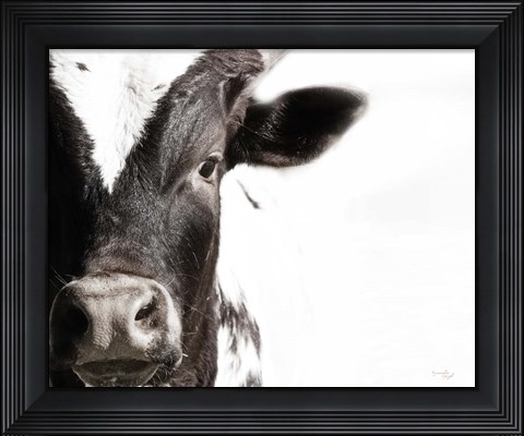 Framed Cow VII Print