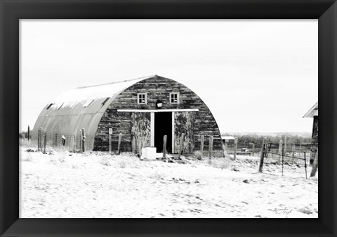 Framed Barn III Print