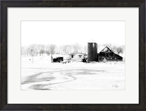 Framed Barn IV Print