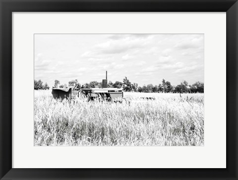 Framed Tractor VI Print