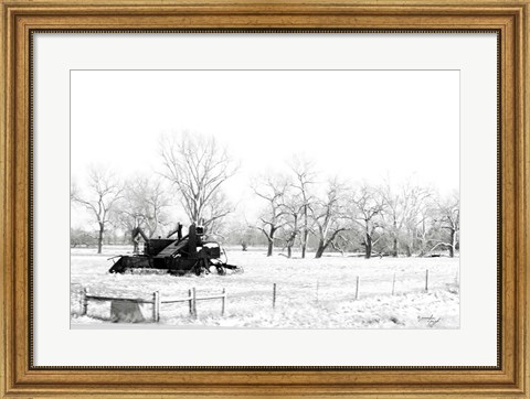 Framed Tractor VII Print