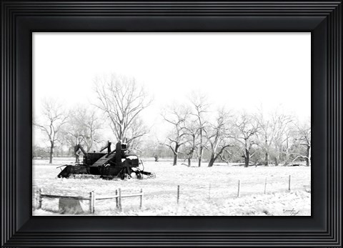 Framed Tractor VII Print
