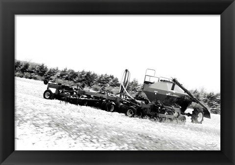 Framed Tractor VIII Print