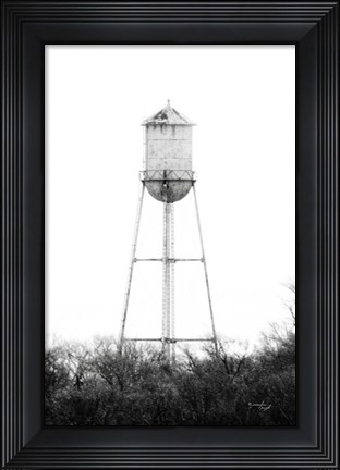 Framed Water Tower Print
