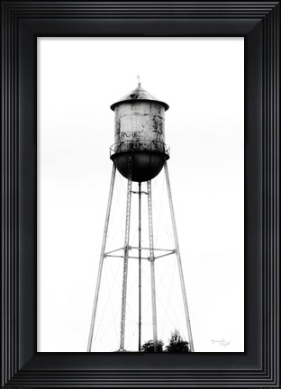 Framed Water Tower II Print