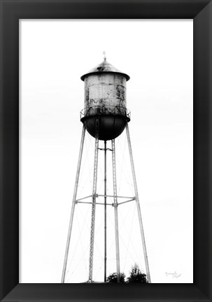 Framed Water Tower II Print