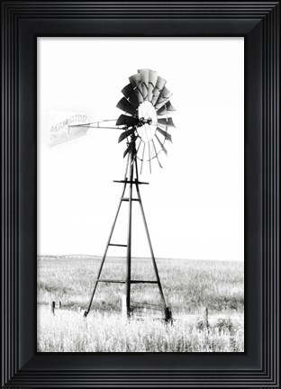 Framed Windmill Print
