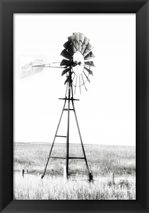 Framed Windmill Print