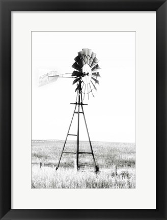 Framed Windmill Print