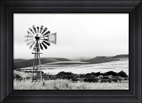 Framed Windmill II Print