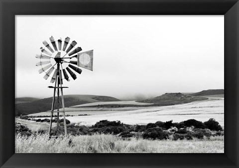 Framed Windmill II Print