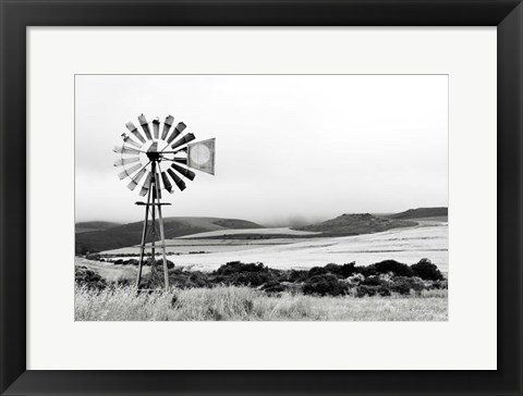 Framed Windmill II Print