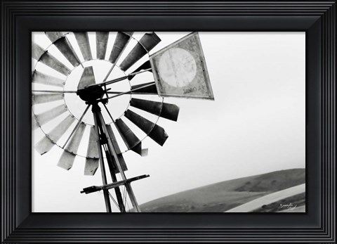 Framed Windmill IV Print