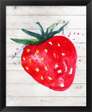 Framed Strawberry Print