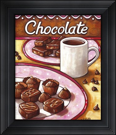 Framed Chocolate Print