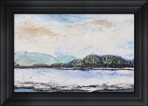 Framed Serene Landscape Print