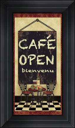 Framed Chefs - Cafe Print