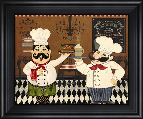 Framed Italian Chefs - C Print