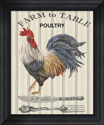 Framed Farm to Table - A Print