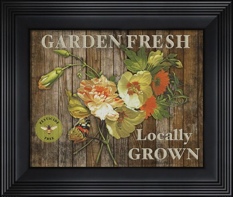Framed Farm Fresh Print